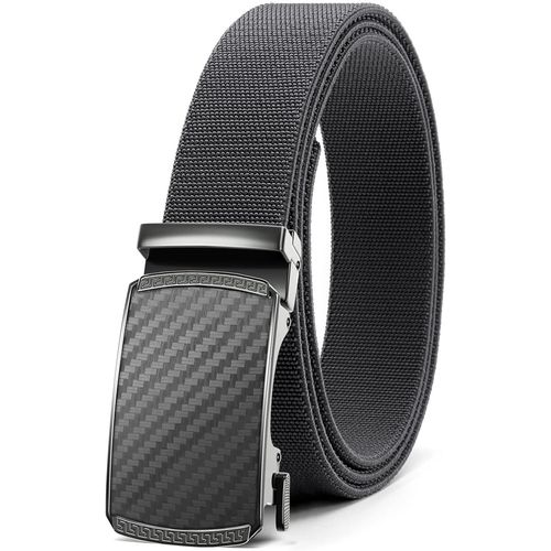 Ceinture Élastique Pour Homme-Ceinture Extensible À Cliquet-Boucle Automatique-Pour Homme-Ceinture Tactique-Taille Ajustée-Nylon-Ceinture De Loisirs-Largeur : 35 Mm