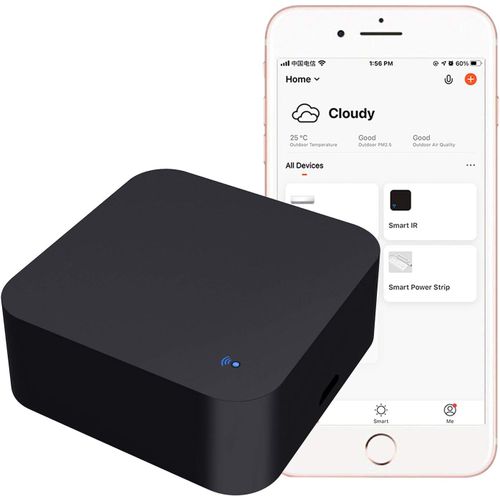 Universal Infrared Smart WiFi Remote Control for All Controls,TV,DVD,CD,AUD,Air Conditioner,Satellite etc. No Hub Needed,Compatible with Alexa and Google Home