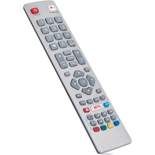 Sharp Télécommande de rechange universelle pour Smart TV avec 4 boutons de raccourcis,aucune configuration requise