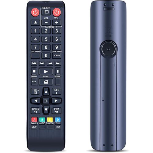 AK59-00148A Télécommande universelle applicable pour lecteur de disques Blu-ray Samsung BD-E5500 BD-E6100 BD-ES6000 BD-ES6000E