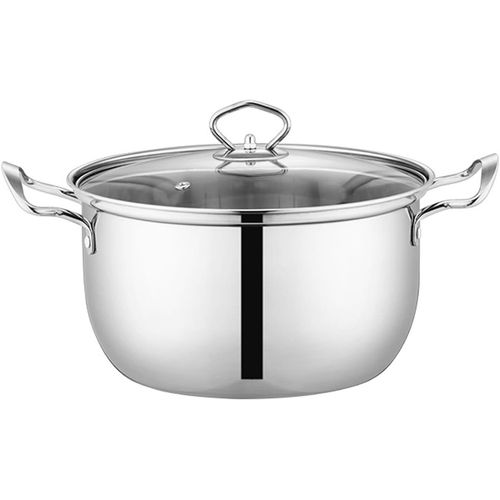 Casserole À Soupe De 22 Cm, Petite Casserole À Induction, Convient Pour La Cuisson Quotidienne De Soupes Et De Pâtes[Pla6121688]