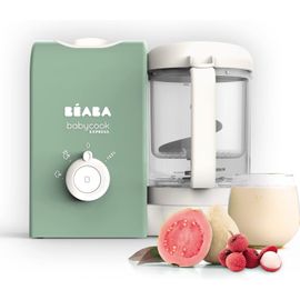 BeabaBabycook Express, Robot Bébé 4 En 1 Mixeur-Cuiseur, Cuisson Express