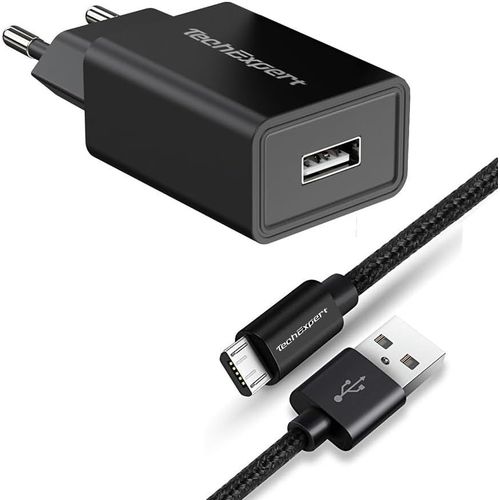 Asas-Kit Chargeur Noir Pour Tablettes Lenovo Avec Port Micro Usb Yoga Tablet 2/3,Ideapad Miix,Ideatab,A10-70,A8-50,A7-30,A7-40,A8-50