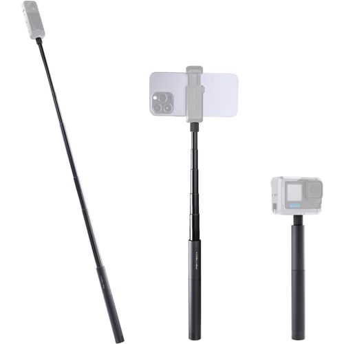 asas-Perche À Selfie Extensible 96Cm/37,8Inch Aluminium Longue Perche Invisible Insta360 Rallonge Monopode Compatible Avec Gopro Hero 13/12 Dji Osmo Pocket 3 Action4 Akaso Action Caméra Accessoires