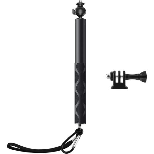 asas-Wiseten Perche Selfie Pour Insta360 Gopro,120Cm Portable Extensible Perche/Monopode Avec Rotule À 360° Accessoires Pour Caméra D'Action Gopro Hero 13 12 11 10 9 Insta 360 X5 X4 Dji Osmo Action 5 Pro