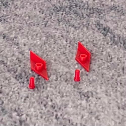 Asas-Lot De 2 Boutons D'alimentation De Rechange-Rouge-Compatible Avec Garmin Edge 1000-Pour Ordinateur De Vélo