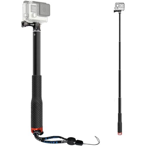 asas-37Inch Perche À Selfie Télescopique Etanche Aluminium Pour Caméras Étanches Gopro Hero 13/12/11/10,Akaso Ek7000/V50X,Gookam,Wolfang,Dji Osmo,Timnut,Jadfezy,Apexcam,Surfola 4K Action Cam