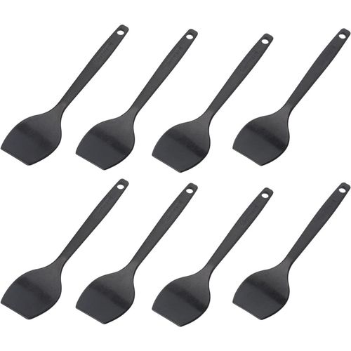 8 Spatules À Raclette, Longueur : 16,6 Cm, En Plastique, Gourmetta, Noir, 204522E3[AIG6124618]
