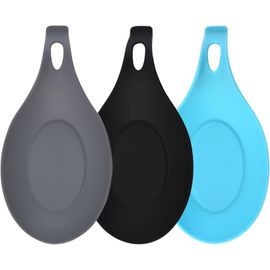 3pcs Repose Cuillère Cuisine, Cuillere En Silicone, Pour Bois, Fer À Repasser, Thé,Articles De Articles Table,Pour La Le Salon, Etc[Aig6123692]