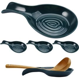 4 Pièces Repose Cuillère Cuisine, Repose Ustensiles De Cuisine, Porte Cuillere Cuisine, Porte-Cuillère Pour Cuisinière Pour Cuillères, Porte-Cuillères Pour Table De Cuisson, Lavabl[Aig6122599]