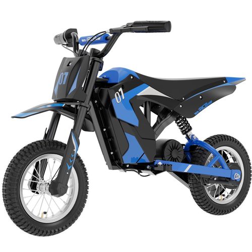 Moto Électrique Pour Enfants Âge De 3-12 Ans - Rcb - Trois Modes De Vitesse - Batterie36v/4ah Bleu
