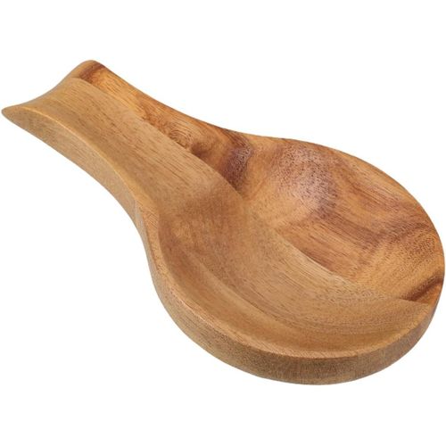 Repose-Cuillère Bois Acacia Pour Ustensiles De Cuisine Support Décoratif Pour Cuillères Et Spatules Accessoire Pratique Pour Comptoir De Cuisine Design Rustique Et Compact[Aig6121621]
