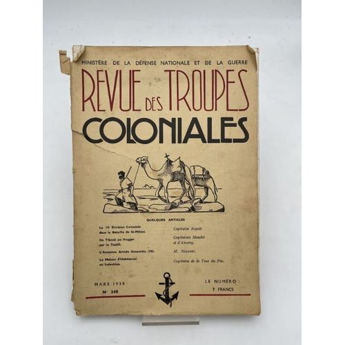Revue Des Troupes Coloniales, N]248 De Mars 1938