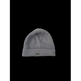 Bonnet Lacoste En Laine Peignée Côtelée