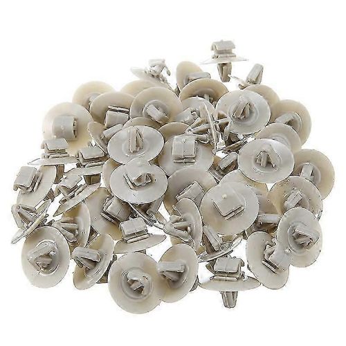100 Pcs Clips Pour Renault Kangoo Trafic Nissan Primastar Opel Vivaro Traffic Côté Moulure Inférieure Protection Garniture De Porte