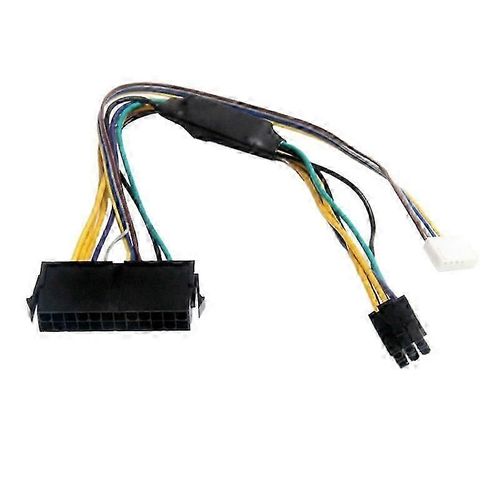 Câble d'alimentation ATX 24 broches vers carte mère 2 ports 6 broches pour HPZ220 Z230 SFF 18E4 Serveur 18AWG Fil 18AWG