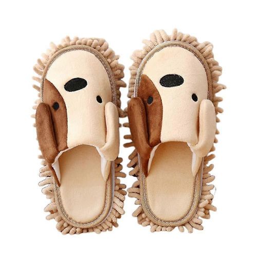 1 Paire De Pantoufles De Nettoyage De Sol Résistant À L'usure Pour Femmes Pantoufles De Nettoyage De Sol - Taille M