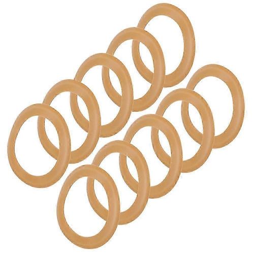 10pcs Caoutchouc Segment De Piston Isolé Pompe Accessoires Pour 550w Huile¿ ; Compresseur D'air Silencieux Gratuit