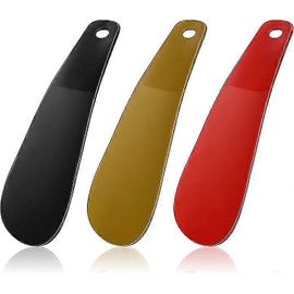 3 Pièces Cornes De Chaussures De Voyage, 16cm Petite Corne De Chaussure En Plastique Chausse-Pied Confort Grip Cornes De Chaussures Courtes Lazy Shoe Helper Pour Hommes Femmes Enfants Et Personnes Âgées