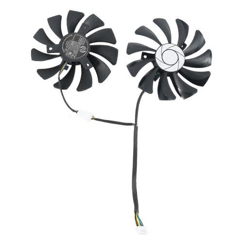 Nouveau 1 Paire De Ventilateur De Carte Graphique 85mm Ha9010h12F-z 4 Broches Refroidisseur Ventilateur Remplacement Pour Gtx 1060 Oc 6g Gtx 9-haoyi-HYJ