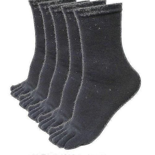5 Paires Hommes Sports Course À Cinq Doigts Chaussettes Orteils Élastique Short Salissures Dg