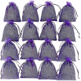 100% Naturel Parfumé Lavande Sacs Remplis Insectes Et Mites Répulsif 16pcs