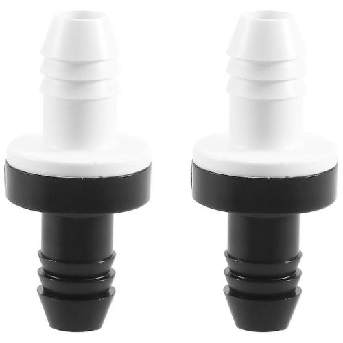 2 Pcs 3/8 pouce 10Mm En Ligne Abs De Voie De L'eau Non Clapet Anti-Retour Pour Gaz Combustible Air Liquide