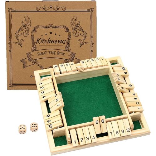 Jeu à boire Gnole, jeux de dés à boire pour bar de fête à 4 joueurs