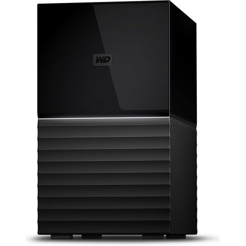 ChenQuanSarl-Wd 28To My Book Duo - Disque Dur Externe Avec Logiciels De Gestion Du Disque Et De Sauvegarde Et Protection Par Mot De Passe, Usb-C Et Cables Usb-A, En Raid 0/1, Jbod
