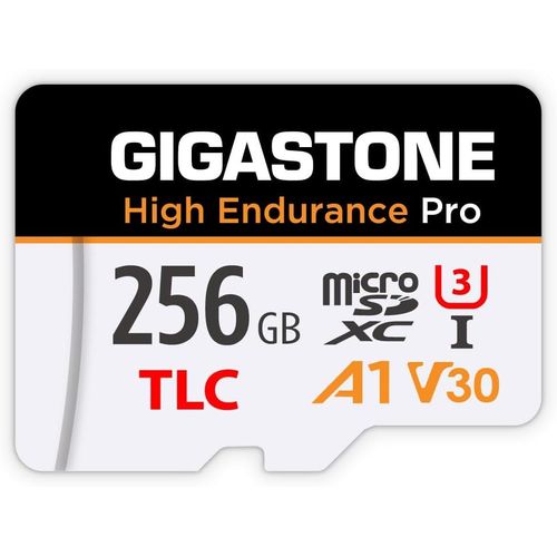 ChenQuanSarl-Récupération De Données Gratuite De 5 Ans] Carte Micro Sd 256 Go, Haute Endurance Pro Series Vitesse Jusqu'À 100 Mo/S, Compatible Avec Rove Viofo Vantrue, Camera Embarquée