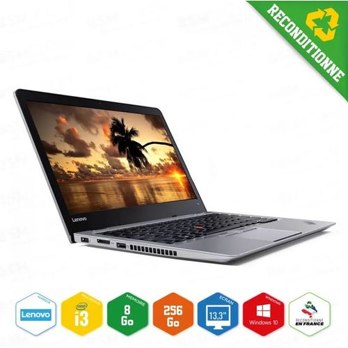 Lenovo ThinkPad 13 Gen 2 - 13.3" Intel Core i3-7100U - 2.4 Ghz - Ram 8 Go - SSD 256 Go