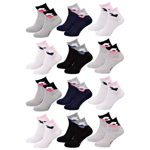 Chaussettes Femme Lotto Pack De 12 Paires Quarter 2314