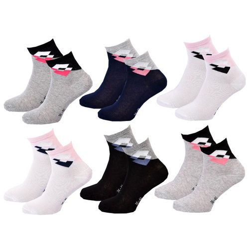 Chaussettes Femme Lotto Pack De 6 Paires Quarter 2314