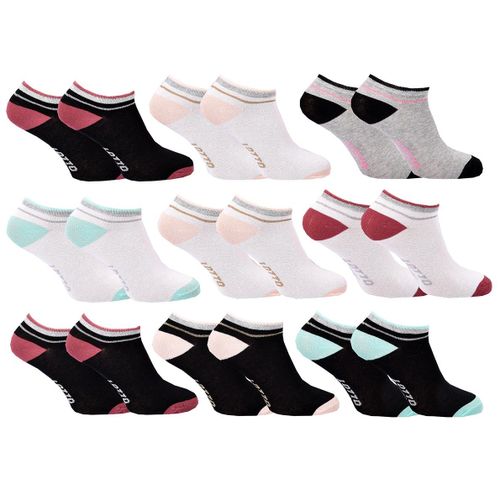 Chaussettes Femme Lotto Pack De 9 Paires Sneaker 2414