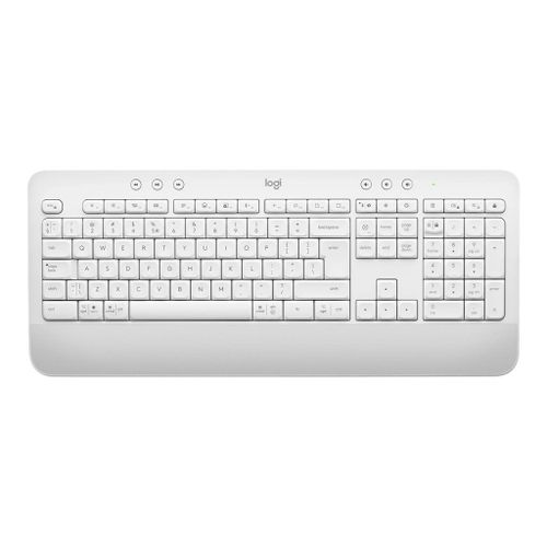 Logitech Signature MK650 Combo for Business - Ensemble clavier et souris - sans fil - Bluetooth LE - QWERTY - International US - blanc cassé