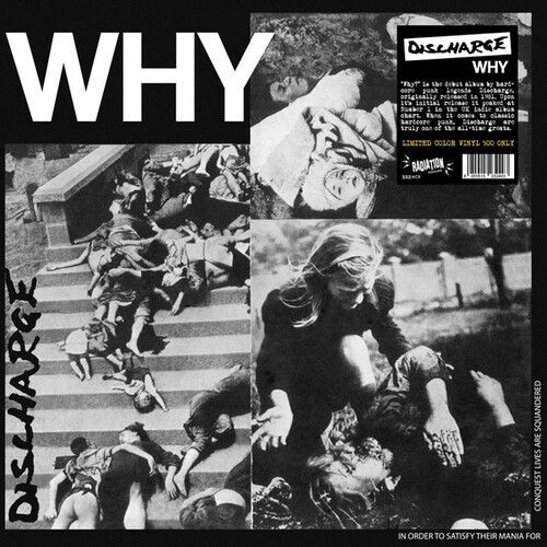 Discharge - Why [Vinyl Lp] Colored Vinyl, Red