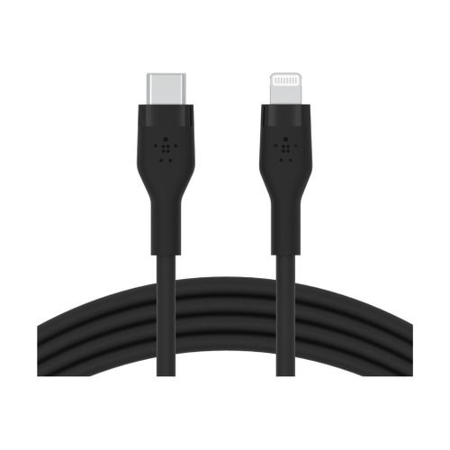 Belkin BOOST CHARGE - Câble Lightning - 24 pin USB-C mâle pour Lightning mâle - 1 m - noir