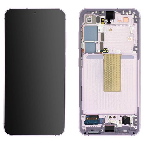 Écran Complet Officiel Pour Samsung S23 Vitre Tactile Et Châssis Lavande