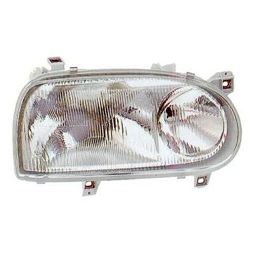Phare Optique Réglable Électriquement Avant Gauche Pour Volkswagen Golf Iii 1991-1997, H1+H1, Neuf
