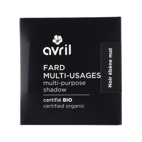 Avril - Fard Multi-Usages Certifié Bio - Noir Ébène Mat 