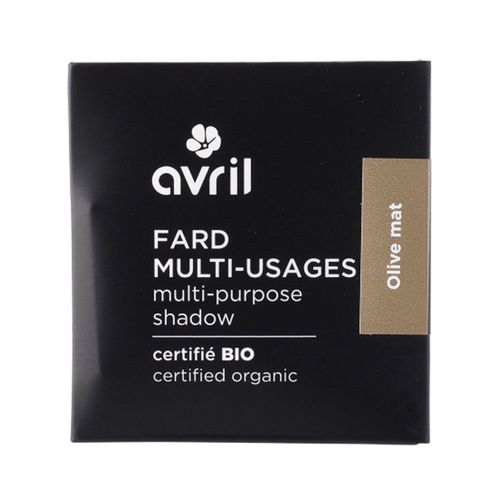 Avril - Fard Multi-Usages Certifié Bio - Olive Mat 