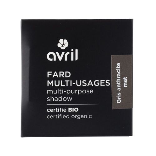 Avril - Fard Multi-Usages Certifié Bio - Gris Anthracite Mat 