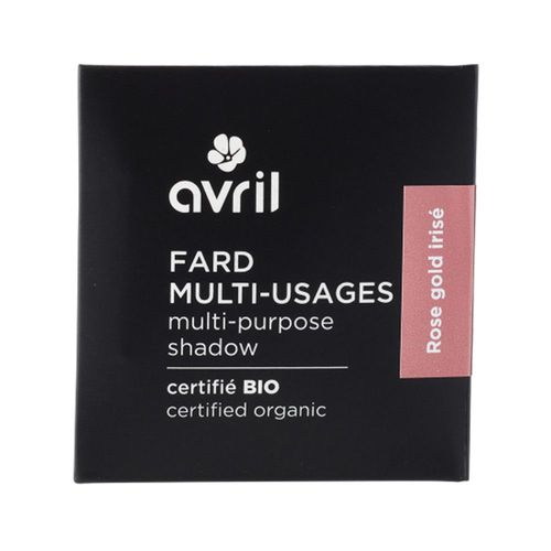 Avril - Fard Multi-Usages Certifié Bio - Rose Gold Irisé 