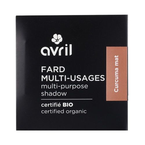 Avril - Fard Multi-Usages Certifié Bio - Curcuma Mat 