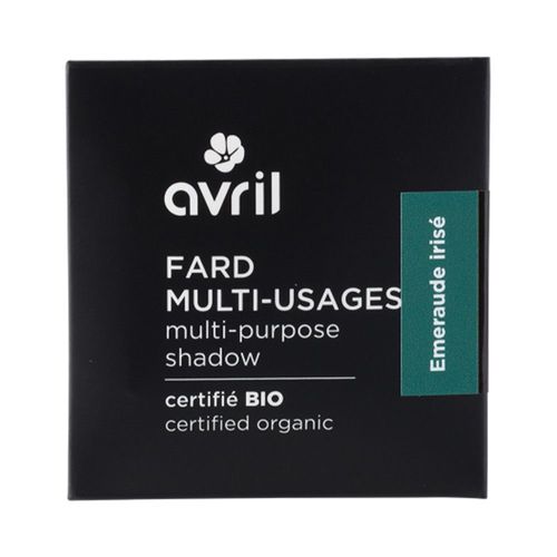 Avril - Fard Multi-Usages Certifié Bio - Emeraude Irisé 