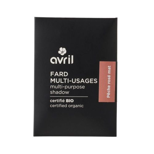 Avril - Fard Multi-Usages Certifié Bio - Pêche Rosé Mat 