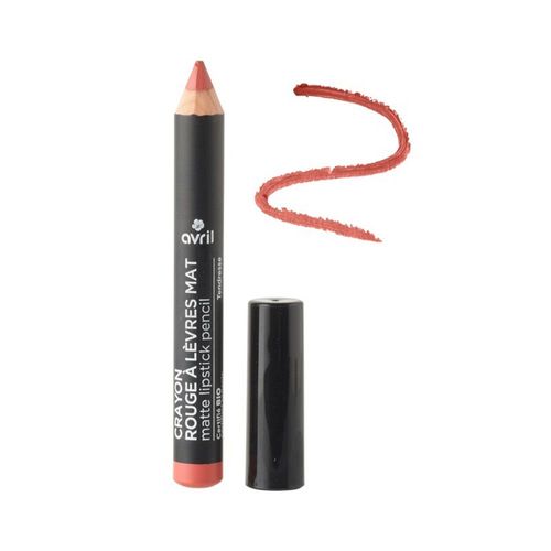 Avril - Crayon Rouge À Lèvres Mat Certifié Bio - Tendresse 