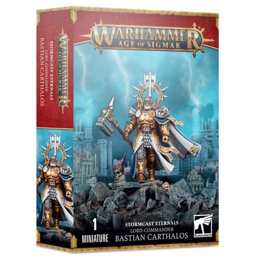 Games Workshop Warhammer AoS - Stormcast Eternals Seigneur-Commandeur Bastian Carthalos 99120218052 Noir