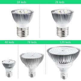 Lampe horticole LED pour culture de plantes sous tente, 30/50/80W