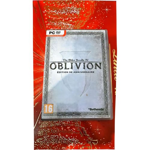 The Elder Scrolls Iv: Oblivion Édition 5e Anniversaire ¿ Jeu Pc Rpg En Français, Version Dvd-Rom, Pegi 16 ¿ Vendu Par Blaspo